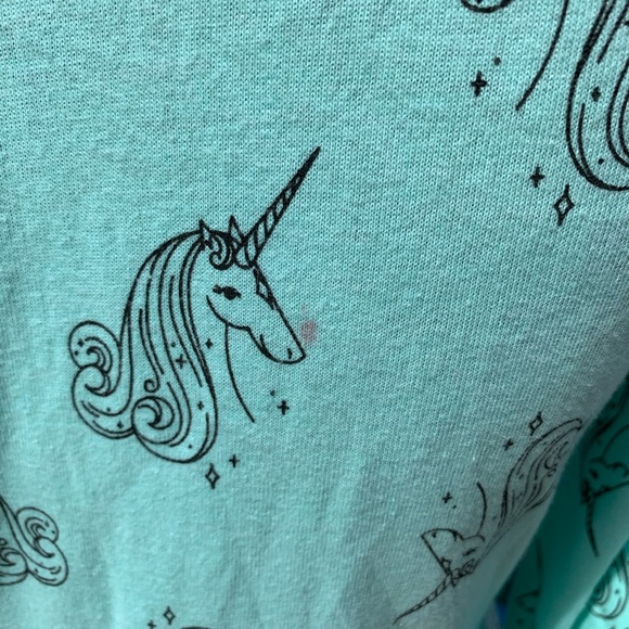Cat & Jack Mint Green Unicorn Dress - Picture 8 of 8